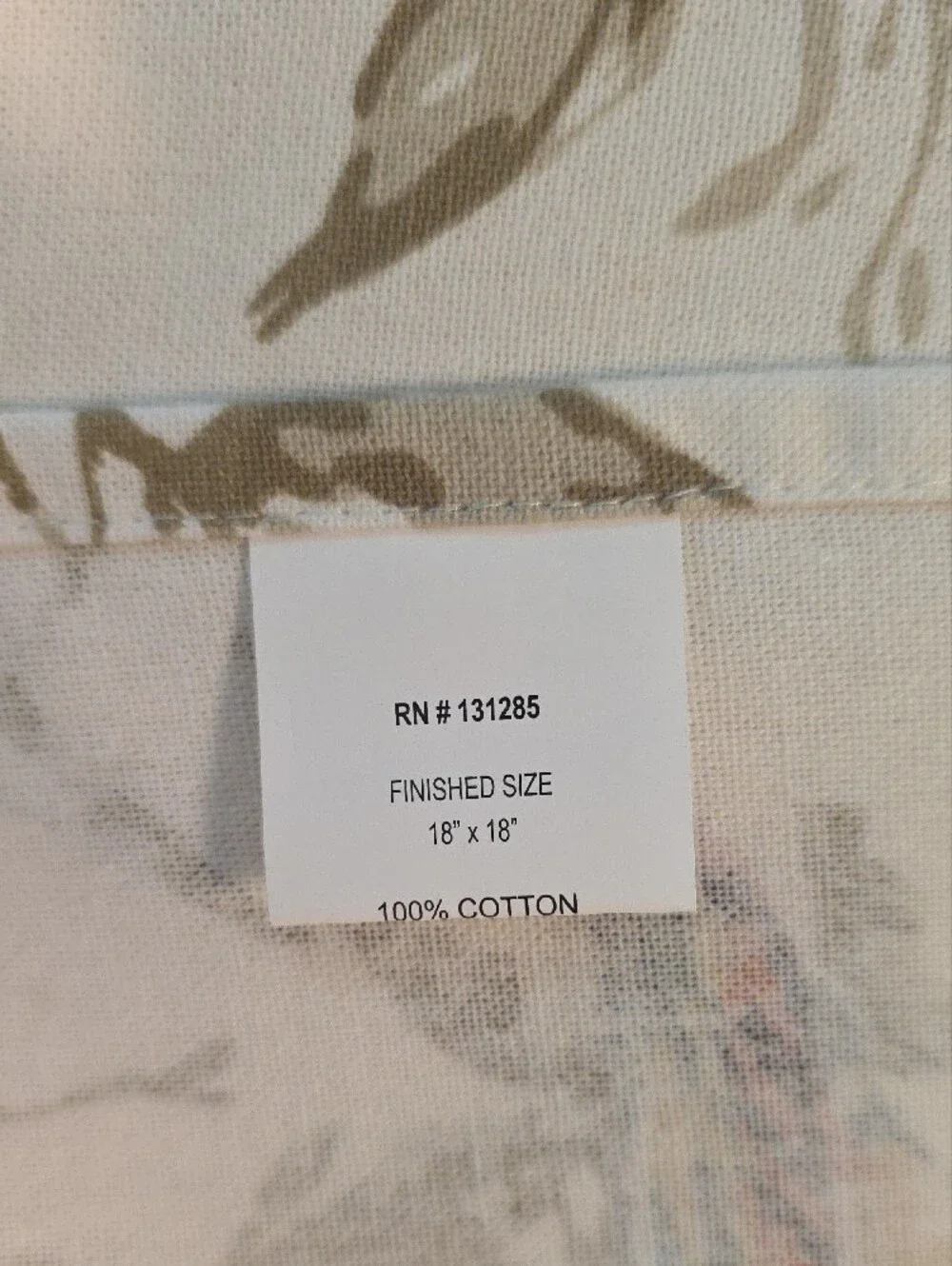 N/A decorative linen